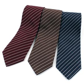 [MAESIO] KSK2660 100% Silk Striped Necktie 8cm 3Color _ Men's Ties Formal Business, Ties for Men, Prom Wedding Party, All Made in Korea